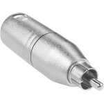 Asfasfq - adaptateur convertisseur audio xlr vers rca 3 broches xlr mle vers rca mle pour microphone ...