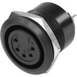 Asfasfq - adaptateur de soudure  5 broches xlr femelle vers connecteur rond  souder xlr dmx 5 broches ...