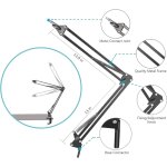 Asfasfq - at2020 bras de perche pour micro avec filtre anti - pop, compatible avec audio - technica at2020, ... Asfasfq - at2020 bras de perche pour micro avec filtre anti - pop, compatible avec audio - technica at2020, ...