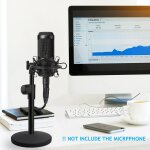 Asfasfq - avatar support de microphone de bureau réglable avec support antichocs pour microphone à condensateu ... Asfasfq - avatar support de microphone de bureau réglable avec support antichocs pour microphone à condensateu ...