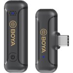 Asfasfq - boya microphone cravate sans fil, clip de revers plug play 2, 4 ghz sur micro usb - c pour ...