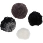Asfasfq - bzocio lavalier universel en fourrure pour pare - brise, coupe - vent, doux, pour, lavalier, ...
