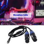 Asfasfq - câble audio usb - c vers double xlr femelle pour microphone pour enregistrement audio karaoké ... Asfasfq - câble audio usb - c vers double xlr femelle pour microphone pour enregistrement audio karaoké ...