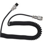 Asfasfq - cble mle femelle, rallonge de microphone, rallonge de microphone enroule pratique  8 broches ...