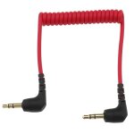 Asfasfq - cble de microphone de rechange 3, 5 mm compatible avec rode wireless go videomic go 2 / videomicro ...