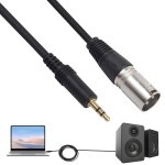 Asfasfq - cble mini jack 3, 5 mm vers xlr - mle vers jack 3, 5 mm stro vers xlr mle - adaptateur ...