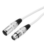 Asfasfq - cble xlr mle vers xlr femelle, cble de microphone xlr vers xlr, cordon adaptateur audio ...