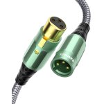 Asfasfq - cble xlr cble symtrique xlr mle vers femelle microphone cable audio compatible avec microphone, ...