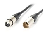 Asfasfq - elecbee câble xlr, câble microphone à tube xlr 7 broches mâle à femelle 2m, compatible avec ... Asfasfq - elecbee câble xlr, câble microphone à tube xlr 7 broches mâle à femelle 2m, compatible avec ...