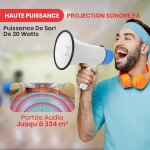 Asfasfq - haut - parleur mégaphone portable avec sirène - mégaphone porte - voix compact avec puissance ... Asfasfq - haut - parleur mégaphone portable avec sirène - mégaphone porte - voix compact avec puissance ...