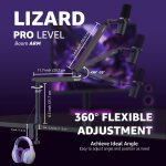 Asfasfq - lizard pro bras de micro lp pour microphone à profil bas réglable pour blue yeti shure sm7b ... Asfasfq - lizard pro bras de micro lp pour microphone à profil bas réglable pour blue yeti shure sm7b ...