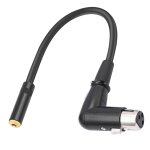 Asfasfq - meiriyfa câble audio xlr vers 3, 5 mm (1 / 8 ), prise trs 3, 5 mm vers angle droit, xlr 3 broches ... Asfasfq - meiriyfa câble audio xlr vers 3, 5 mm (1 / 8 ), prise trs 3, 5 mm vers angle droit, xlr 3 broches ...