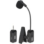 Asfasfq - microphone sans fil pour saxophone microphone sans fil rechargeable 2. 4g pour instrument, ...