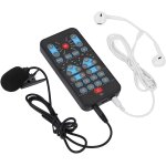 Asfasfq - mini changeur de voix portable, dguisement de voix, changeur de voix pour microphone portable, ...