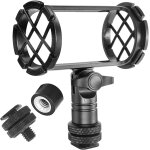 Asfasfq - nicama nc4 support de microphone universel avec griffe pour camra akg d230 sennheiser mkh ...
