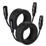Asfasfq - nuosiya cable xlr 10m 2 paquet cable microphone xlr male femelle compatible avec microphone ... Asfasfq - nuosiya cable xlr 10m 2 paquet cable microphone xlr male femelle compatible avec microphone ...
