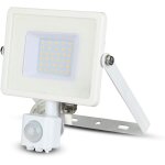 Asfasfq - projecteur led pour puce samsung 30 w avec capteur de mouvement et crpusculaire et interrupteur ...