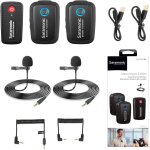Asfasfq - saramonic blink500 b2 ultracompact microphone vidéo double canal 2, 4 ghz 2 émetteurs 1 récepteur ... Asfasfq - saramonic blink500 b2 ultracompact microphone vidéo double canal 2, 4 ghz 2 émetteurs 1 récepteur ...