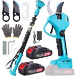 Asfasfq - sécateur electrique sans fil 50mm - sécateur télescopique avec 2 mètres perche télescopique, ... Asfasfq - sécateur electrique sans fil 50mm - sécateur télescopique avec 2 mètres perche télescopique, ...