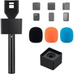 Asfasfq - starrig pro - hc poigne de microphone dji mini rode sans fil avec filetage 6, 35 mm 3 couleurs ...