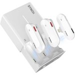 Asfasfq - synco micro - cravate sans fil pour iphone, p1sl microphone lavalier wireless pour ipad 2. ...