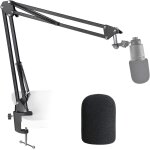 At2020 support de micro avec bonnette - pied de micro avec anti pop en mousse pour audio technica at2020 ... At2020 support de micro avec bonnette - pied de micro avec anti pop en mousse pour audio technica at2020 ...
