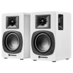 Audio - technica at - sp3x blanc - enceinte bibliothque amplifie (la paire)