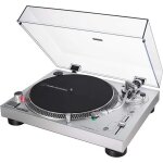 Audio - technica lp120xusbsv platine vinyle  entranement direct analogue & usb argent