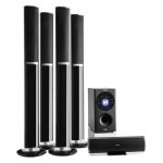 Auna areal 652 système d'enceintes home cinema 5. 1 bluetooth usb sd aux 145w Auna areal 652 système d'enceintes home cinema 5. 1 bluetooth usb sd aux 145w