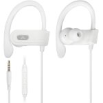 Auriculaires sport avec micro et t�l�commande, ecouteurs filaires de running � crochet d'oreille kompatibel ...