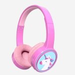 Denver bth - 106p casque avec fil &sans fil arceau appels / musique bluetooth rose