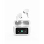 Gembird gmb audio tws - lcd - anc - 01 - w casque sans fil ecouteurs appels / musique usb type - c bluetooth ...
