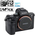 Autocollant pour appareil photo reflex numrique alpha a7ii, a7s mark ii, a7r mark ii, 3m en fibre de ...