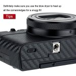 Autocollant de protection pour appareil photo reflex numrique sony rx100 vi - autocollants anti - rayures ...