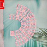 Autocollants rutilisables en silicone pour clavier de piano electronique, accessoire pour dbutant, ...