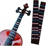 Autocollant de violon, guide de doigt de violon, guide de doigt de violon etanche 4 / 4 avec adhsif, ...