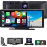 Autoradio 10, 26 pouces bluetooth avec apple carplay / android auto sans fil et filaire, radio fm, camra ...