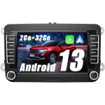 Autoradio android 7  hd pour vw golf 5 / 6, passat, polo, seat, skoda ecran tactile, bluetooth, carplay, ...