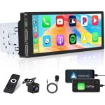 Autoradio carplay 1 din avec ecran tactile 6, 86 pouces lecteur mp5 radio ecran carplay autoradio voiture ...