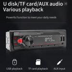 Autoradio fm à chargement rapide, usb, bluetooth, mp3 / wma / wav / flac, lecteur audio aux, pour le ... Autoradio fm à chargement rapide, usb, bluetooth, mp3 / wma / wav / flac, lecteur audio aux, pour le ...