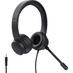 Ayda casque avec micro lger on ear 3. 5mm, arceau rglable, cble 1, 8 m, microphone flexible, casque ...