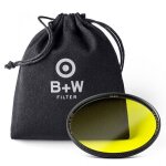 B + w #495 / 022 filtre de base mrc jaune (72 mm)