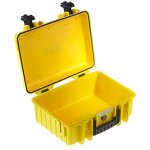 B&w international 3000 / y valise antichoc / tanche / ultrarsistante pour appareil photo jaune
