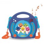 Baby shark lecteur cd portable avec 2 microphones - lexibook Baby shark lecteur cd portable avec 2 microphones - lexibook