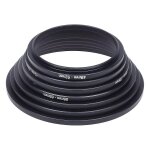 Bagues d'adaptation pour filtres 49 mm, 52 mm, 55 mm, 58 mm, 62 mm, 67 mm, 72 mm, 77 mm Bagues d'adaptation pour filtres 49 mm, 52 mm, 55 mm, 58 mm, 62 mm, 67 mm, 72 mm, 77 mm
