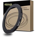 Bague d'adaptation de filtre - pour objectif d'appareil photo - bague step - down - avec filetage de ...