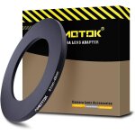 Bague d'adaptation de filtre step - down de 67 mm  49 mm, compatible avec objectif 67 mm vers accessoire ...