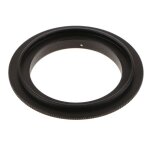 Bague d'adaptation inverse pour objectif macro pour nikon ai monture af d3 d5100 black - 52mm