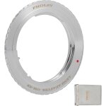 Bague d'adaptation mise au point manuelle compatible avec objectifs olympus om mount et appareil photo ... Bague d'adaptation mise au point manuelle compatible avec objectifs olympus om mount et appareil photo ...