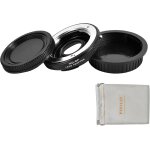 Bague d'adaptation mise au point manuelle, verre optique et capuchon, compatible avec objectifs minolta ...